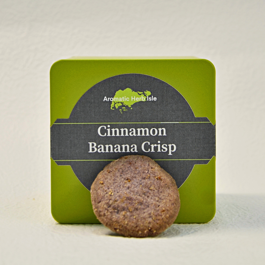 Cinnamon Banana Crisp Cookies 肉桂香蕉脆饼