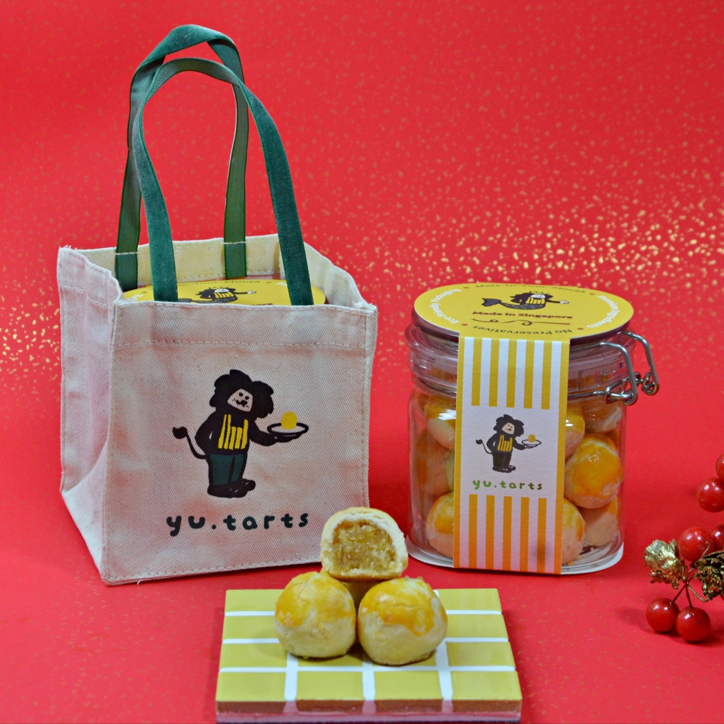 YU Tarts - Signature Pineapple Tart 经典原味黄梨挞