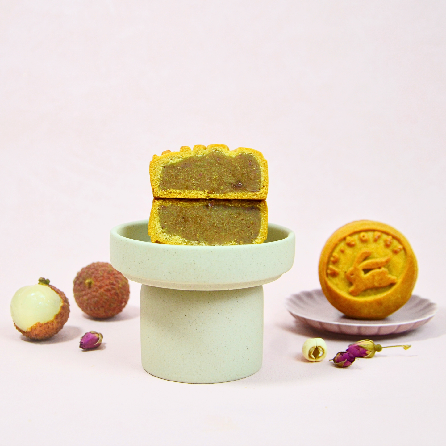 YU Signature Baked Mooncake 減糖烘皮月饼(6pcs Set)