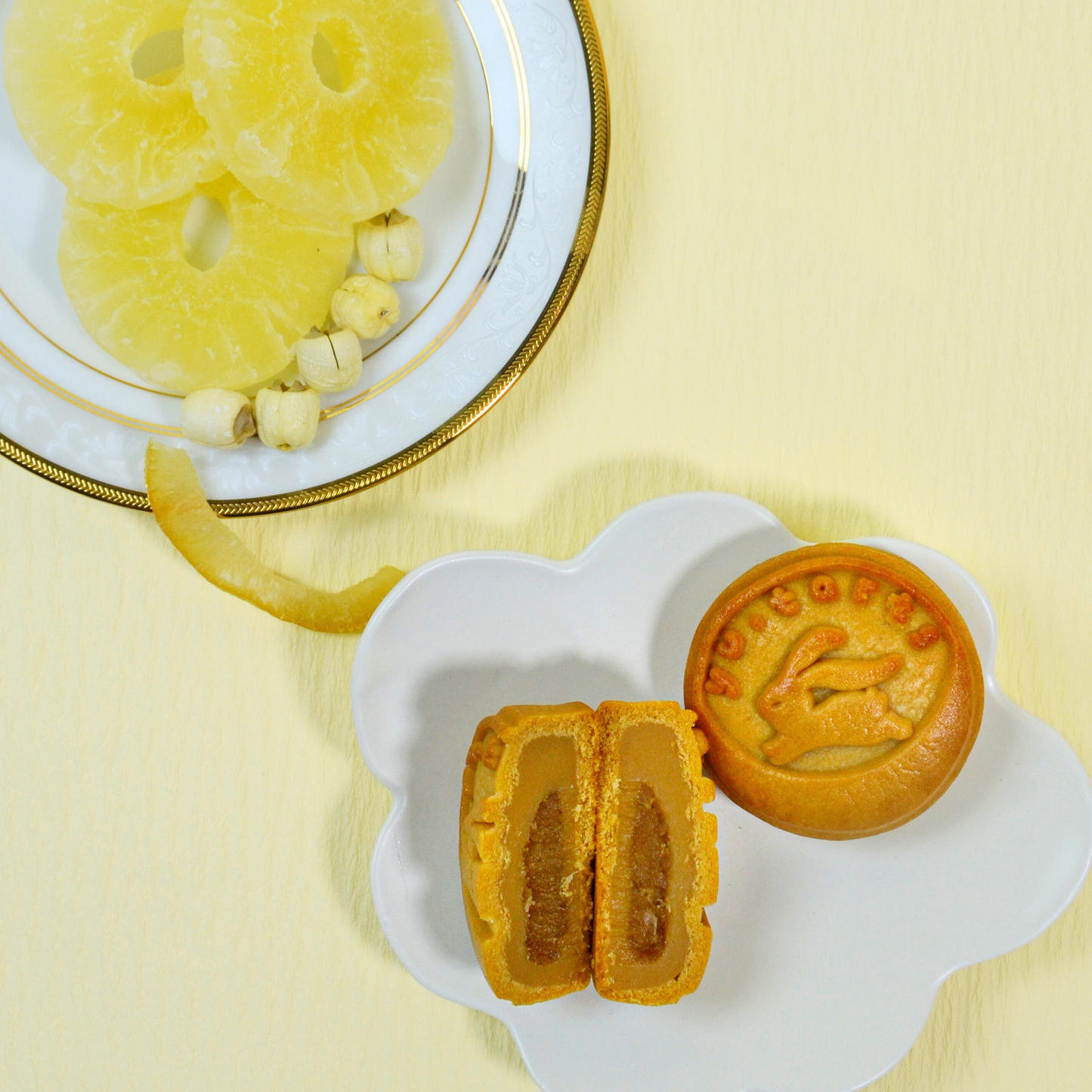 YU Signature Baked Mooncake 減糖烘皮月饼(2pcs Set)