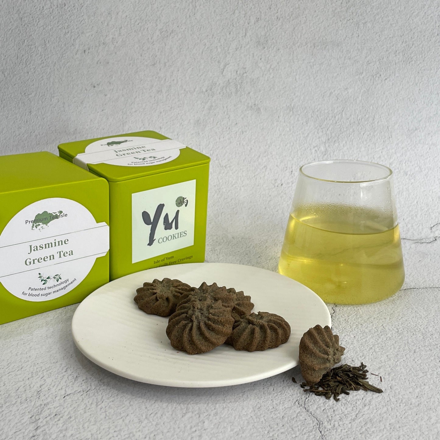 Jasmine Green Tea 青芬茉莉曲奇
