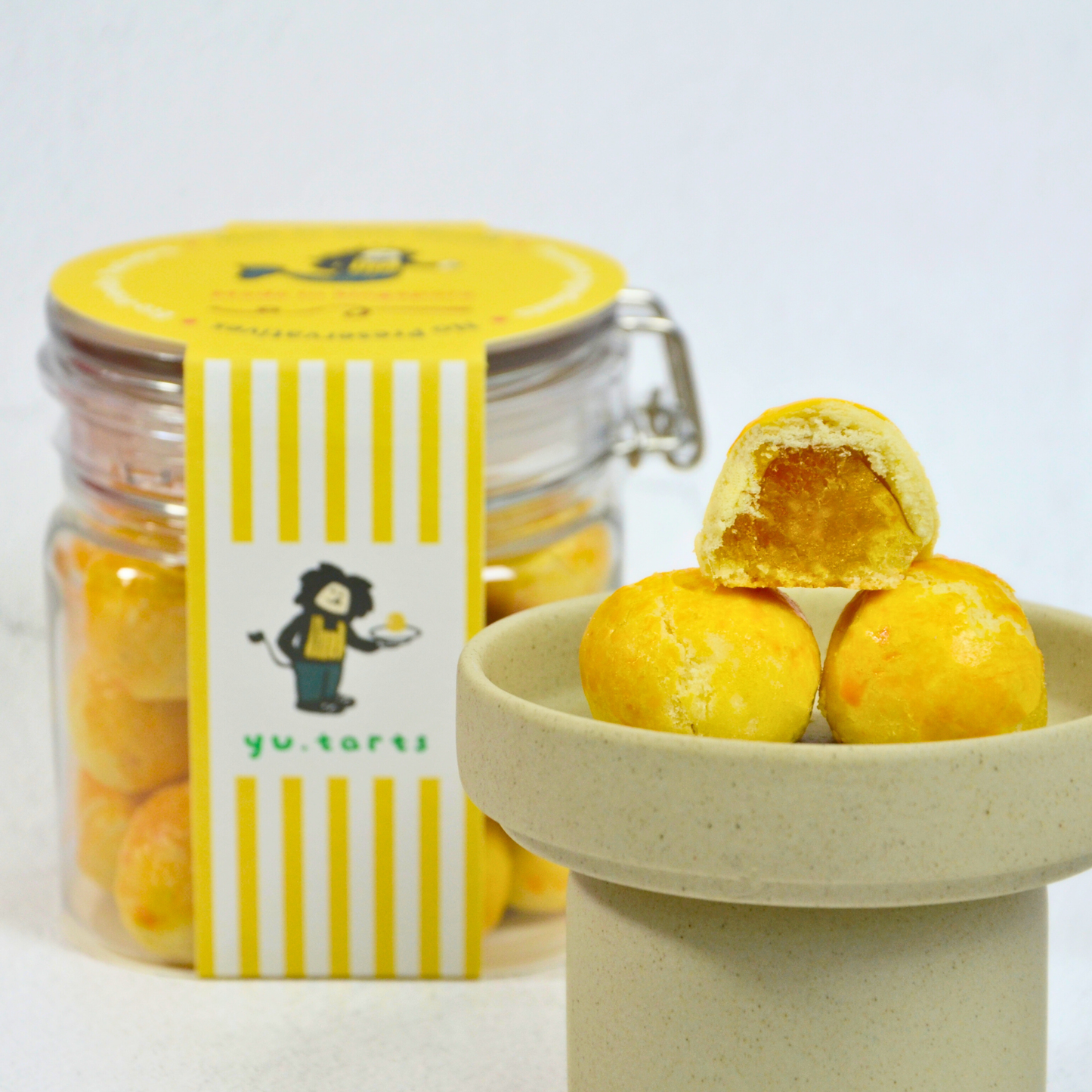 YU Pineapple Tarts  - CNY Twin Pack 黄梨挞（春节双罐礼袋）