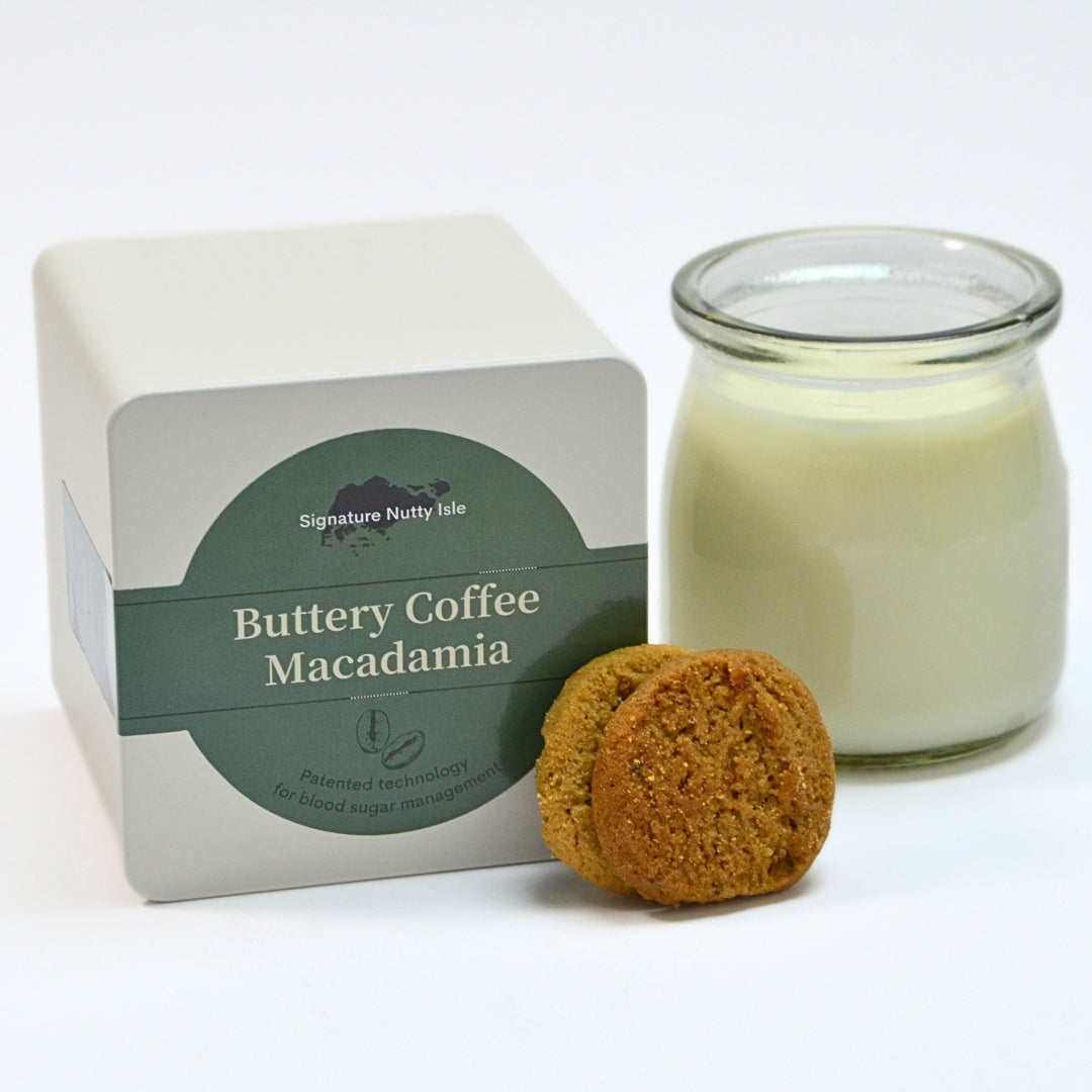Buttery Coffee Macadamia Cookies 夏威夷果咖啡曲奇