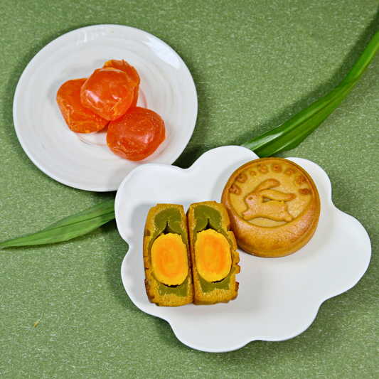YU Signature Baked Mooncake 減糖烘皮月饼(2pcs Set)