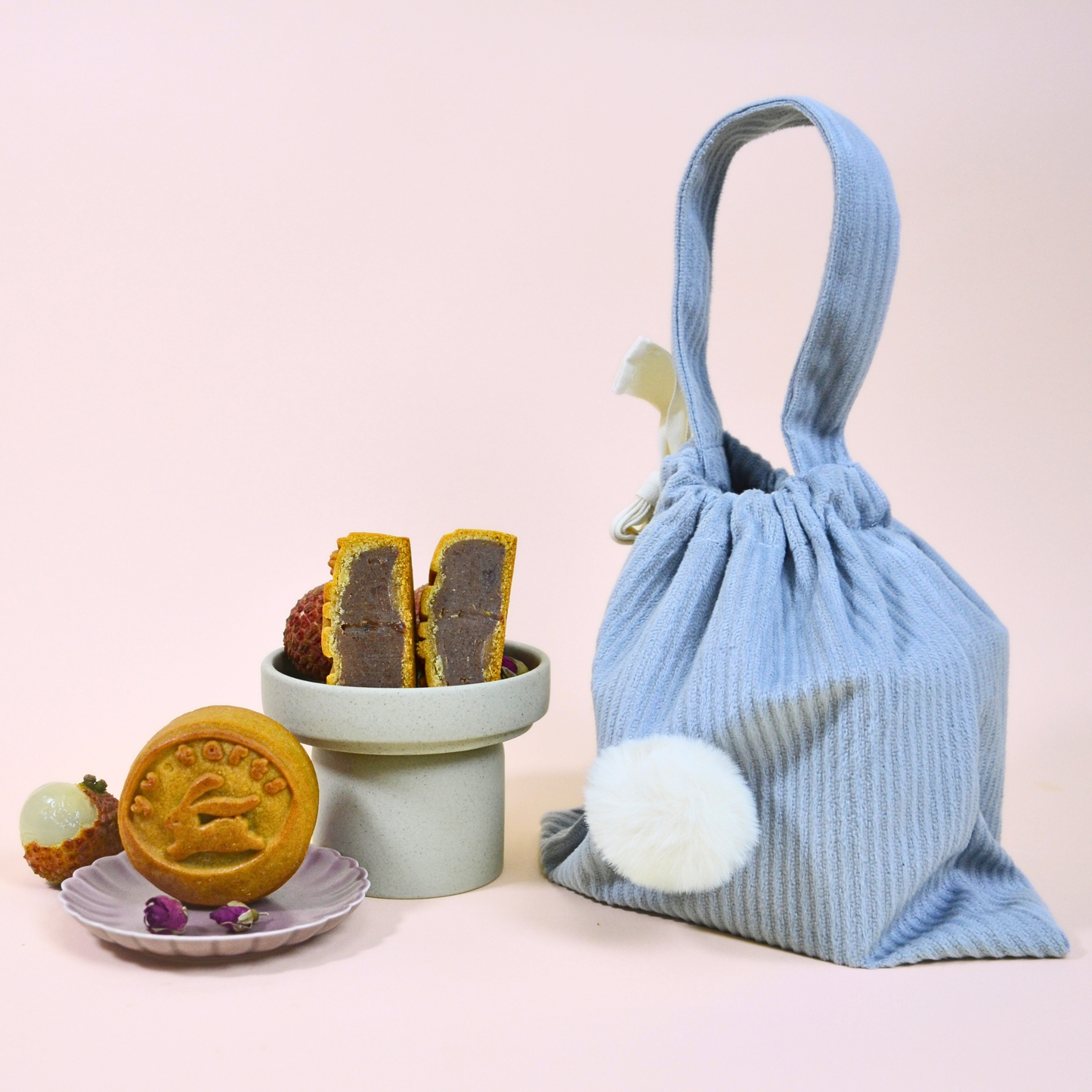 YU Signature Baked Mooncake 減糖烘皮月饼(2pcs Set)