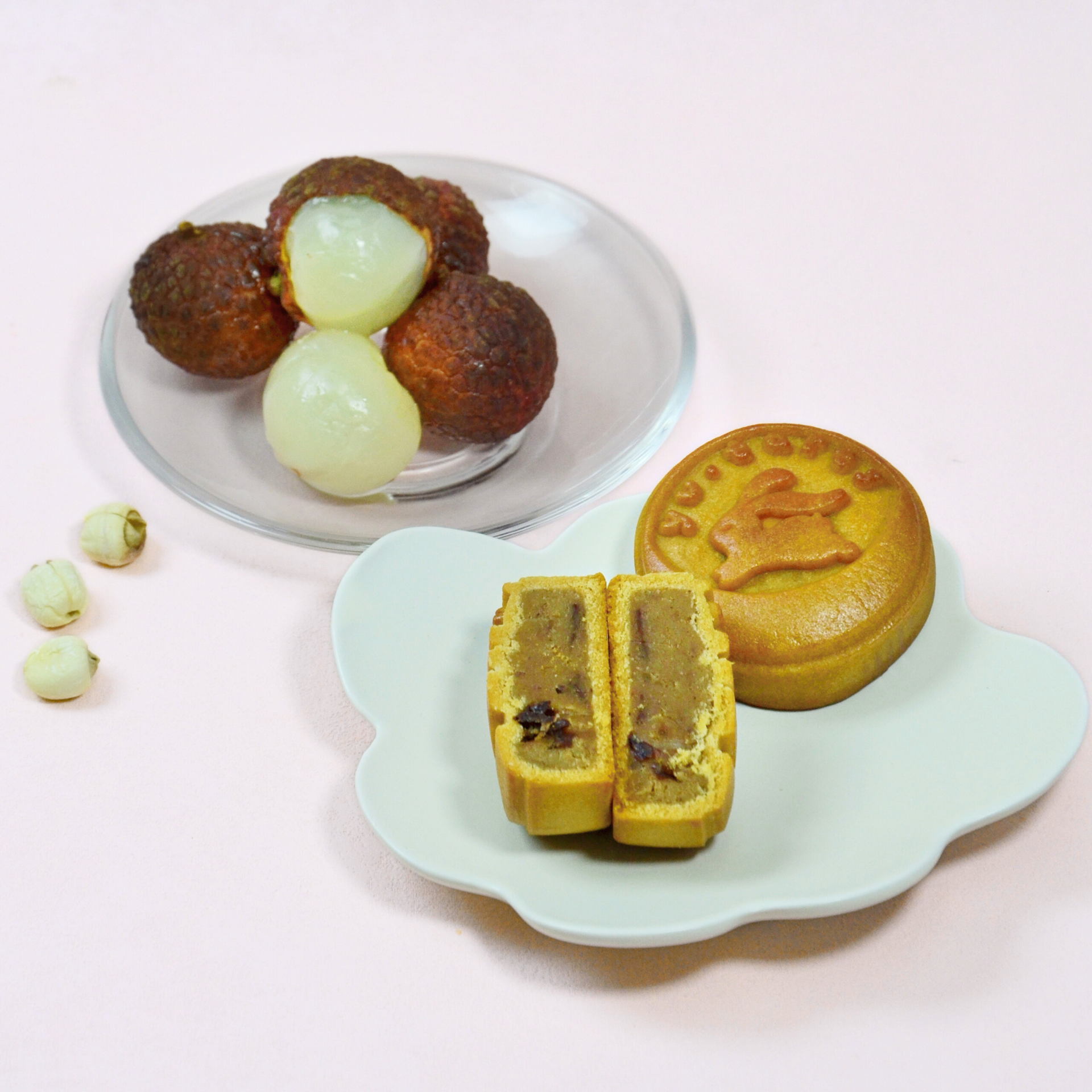 YU Signature Baked Mooncake 減糖烘皮月饼(2pcs Set) – yucookies