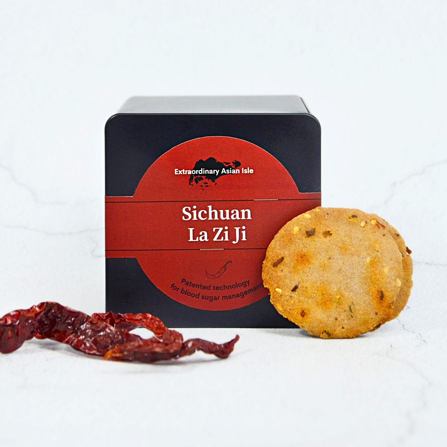 Sichuan La Zi Ji Cookies 川味辣子鸡脆饼