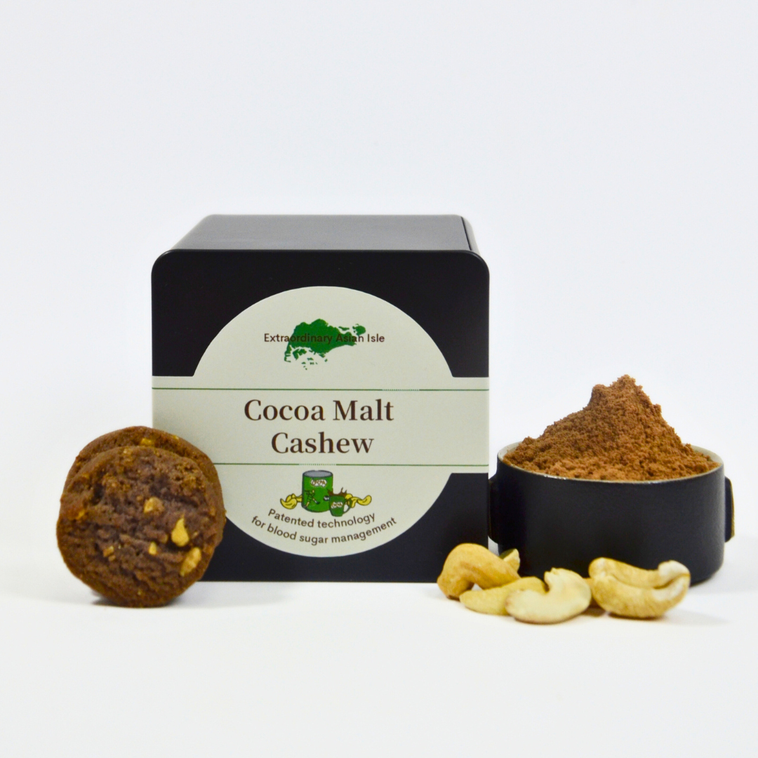 Cocoa Malt Cashew Cookies 美禄腰果曲奇