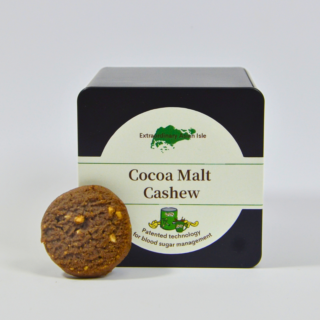 Cocoa Malt Cashew Cookies 美禄腰果曲奇